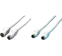 Digital Data Communications 118071 cavo PS/2 3 m 6-p Mini-DIN Bianco