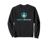 Digital Detective Cybersecurity IT Specialist Analista Tech Felpa