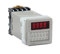 Digital Display Double Delay Cycle Time Relay HHS6R HHS6R-2 AC380V AC220V DC24V(HHS6R DC24V) Controls Relays