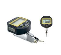 Digital Display Lever Micrometer, Digital Indicator Lever Gauge, with Data Output/Analog Pointer Display, Range 0-0.8mm/Accuracy ±0.013mm, for Mechanical Engineering Machining