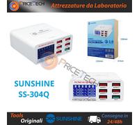 Digital Display Quick Charger Multiple 3.0 USB Fast Charging Support SS-304Q new