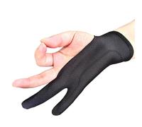 Digital Drawing Glove - Two-Finger Artist Glove for Tablet Drawing | Breathable Drawîng Gloves | 2-Piece Set, Triple-Layered Thickened, Stain-Resistant, Sweat-Absorbent, Prevents Accidental Contact, f