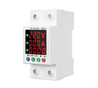 Digital Dual Display WiFi Voltage Protector con livelli di protezione programmabili Capacità di ripristino automatico e ritardato per carichi 63A