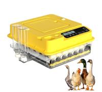 Digital Egg Incubator, Incubatrice Per Uova Di Pollame Con Pannello Multifunzionale, Controllo Automatico Della Temperatura E Rifornimento Acqua, Incubatrici Per Galline Anatre Oche Uccelli Q 24 eggs