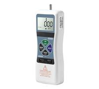 Digital Force Gauge - Precision Push Pull Dynamometer with 5 Probes, Real-time & Peak Modes, Rechargeable, Data Output for Lab Testing(200N)