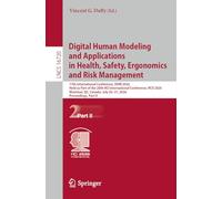 Digital Human Modeling and Applications in Health, Safety, Ergonomics and Risk Management: 17th International Conference, DHM 2026, Held as Part of ... July 26-31, 2026, Proceedings, Part II