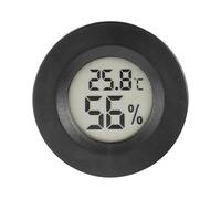 Digital Humidity Gauge - Round Temperature Sensor Hygrometer