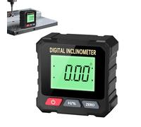 Digital Inclinometer - 4 Side Measuring Tool, Supporto magnetico angolare posteriore | Per Woodworking Golf Home Renovation Door Installazione Window Installazione professionale Door