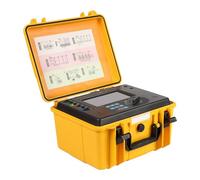 Digital Insulation Resistance Tester Multifunzione Doppio Morsetto Tester di Resistenza di Terra Misuratore AC 0~600V AC 0.00mA~600A Megohmmeter Tester