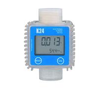 Digital K24 Turbine Digital Die-sel Misuratore di portata del carburante for strumenti di misurazione Misuratore di portata del liquido di mare for sostanze chimiche(Blue Vertical)