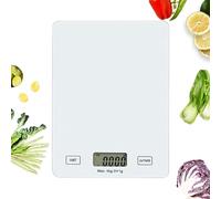 Digital Kitchen Scale - 21.5x15cm, Kitchen Measuring Tool | 1g Precise Graduation LCD Display Scale For Food - For Baking Cooking Meal Prep Portion Control Recipe Making