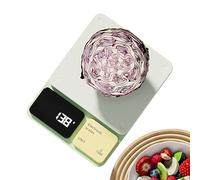 Digital Kitchen Scale | Tare Function & LCD Display | Stainless Steel Food Scales Weight Grams | For Coffee Bread Seasoning Dessert Home Bakery Restaurant Catering Truck Cafe