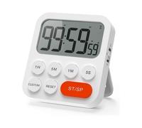 Digital Kitchen Timer, Magnetic, Egg Timer, Short-term Alarm Clock, Large LED