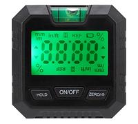 Digital Level Box Angle Finder, Electronic Protractor with Horizontal Bubble and Magnetic Base, Digital Level Gauge for Woodworking Auto Repair Machine Tool Alignment (Nera)