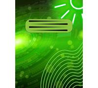 Digital Lime Core Composition Notebook: Premium College Ruled Composition Book | 100 Sheets 200 Pages | Neon Green Tech Core HUD Notebook for Engineers, Students & Sci-Fi Fans | 7.5 x 9.75 Inches