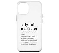 Digital Marketer Definizione Divertente Design Creativo Custodia per iPhone 12/12 Pro