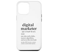 Digital Marketer Definizione Divertente Design Creativo Custodia per iPhone 12 Pro Max