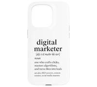 Digital Marketer Definizione Divertente Design Creativo Custodia per iPhone 15 Pro