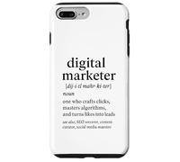 Digital Marketer Definizione Divertente Design Creativo Custodia per iPhone 7 Plus/8 Plus