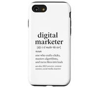 Digital Marketer Definizione Divertente Design Creativo Custodia per iPhone SE (2020) / 7 / 8