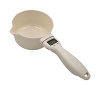 Digital Measuring Cup - Rechargeable High Precision | Digital Food Measuring Scoop | Bakers Chefs Pet Owners Cooking Baking | USB Rechargeable Spoon Scale 800g 0.1g Accuracy LCD Display