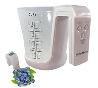 Digital Measuring Cup with Scale, 2 in 1 Electronic Kitchen Food Scale, Ideal for Baking, Cooking, Meal Prep, Home and Professional Culinary, 8.27x5.51x5.75 Inches