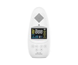 Digital Metronome Tuner for All Instruments - with Guitar, Bass, and Chromatic Tuning Modes Rechargeable(Pink)