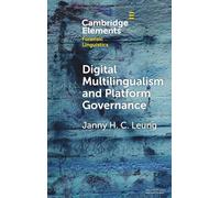 Digital Multilingualism and Platform Governance