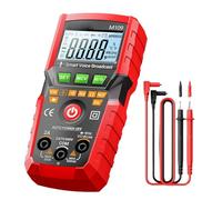 Digital Multimeter - 4000 Count Multifunction Measuring Device Tester, Auto Voice Broadcast Electronic Diagnostic Instrument, Electrician Automotive Battery Repair Equipment Debugging Daily