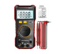 Digital Multimeter - Manual Ranging AC/DC Voltage Tester, 750V/1000V | Tests Battery, Diode, Resistance & Continuity, Backlit Display, NCV Detection