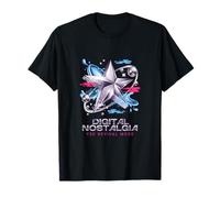 Digital Nostalgia Y2K Revival Mode Star Cybercore Estetica Maglietta