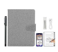 Digital Notebook Drawing Tablet with Smart Pen, Real-Time Syn for Digitizing, Convert to Text,Storing Notes,Gray b