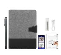 Digital Notebook Drawing Tablet with Smart Pen, Real-Time Syn for Digitizing, Convert to Text,Storing Notes,Gray a