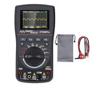 Digital Oscilloscope Multimeter 2 in 1 50Msp 10MHz Analog Bandwidth 2.4 Inch Screen Handheld Oscilloscope Multimeter with Auto Ranging for Automotive Work ABS Material