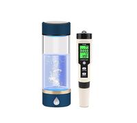Digital PH ORP H2 TEM Analizza Monitor Meter Atc Detector Generazione Bottiglia Generatore Di Acqua Idrogeno(H2 Pen Cup Blue)