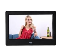 Digital Photo Frame, 7 Inch Screen, Real Time Upload, Multi-Account, Remote Control, Looping Videos, USB Flash Drive, Stereo Sound, Weather Sync, Multilingual (#1)