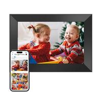 Digital Photo Frame WiFi Smart Digital Picture Frame Free Unlimited Storage Share Photo with Family and Friend via App Email Google Photos Instagram Web Browser Photo Frame Electronic 10.1 Inch