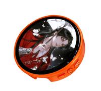 Digital Pin - Pulsante Ricaricabile | Intelligente con Touch Screen HD da 4,7 cm | Per Casa, Tavolo, Scrivania, Fumetti, Cosplay, Attività E