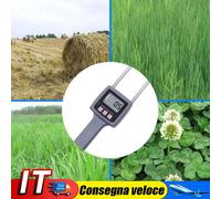 Digital Portable Hay Moisture Meter LCD Backlight for Froage Grass Chinensis IT