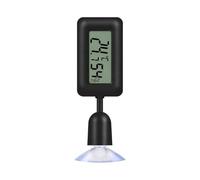 Digital Reptile Temp Monitor - 3.23 Inches, Suction Cup Foldable LCD Displa