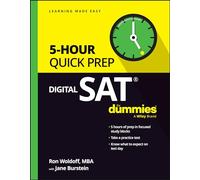 Ron Woldoff Digital SAT 5-Hour Quick Prep For Dummies (Tascabile)