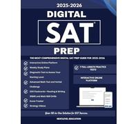 Digital Sat Prep: Complete Guide with 7 Practice Tests, Strategy Videos, Flashcards, and Study Plans.
