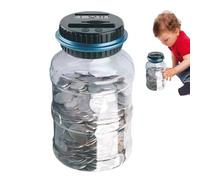 Digital Saving Money Box - Clear Money Bank, Practical Coin Saving Pot Container With Large Capacity For Savings Moneys, Kids Teens Adults Piggy Bank Home Office Finance Gift Accessory