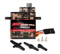 Digital Servo RC Spielzeug Digital Servomotor,1.4 Kg Steuerwinkel 180 Grad Leise Roboter Zubehör Für Anfänger Jugendliche Kinder Enthusiasten Drohne Roboter Boot