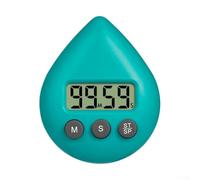 Digital Shower Timer with Memory Function Digital Shower Timer(Is green) | IPX4 design, memory function saves last setting, per ideal for wet bathroom environments, per durable ABS material