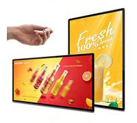 Digital Signage Display - Lettore multimediale commerciale per marketing, display LCD a parete con ingresso WiFi e USB,