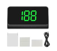 Digital Speedometer, HUD Display Projector for Windshield, Showing Real Time Speed with Advanced, Auto Speeds Monitor for Sedans SUVs Trucks Buses RVs Scooters Bicycles Vehicle Enthusiasts Fleet 3.64x