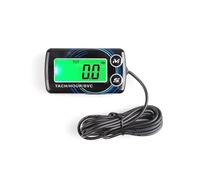 Digital Tach Hour Meter Waterproof LCD Dispalay Used for Lawn Mower Motorcycle Engine Car Boat
