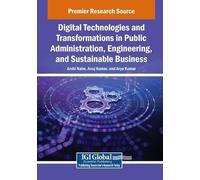 Digital Technologies and Transformations in Public Administration, E (Tascabile)