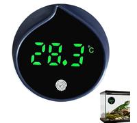 Digital Temperature Gauge for Aquarium | Double Unit Temperature Digital Gauge for Fish Tank - 0,43 pollici Fish Tank Accessories,for Home Aquarium Freshwater Saltwater Axolotl Turtle Betta Shrimp